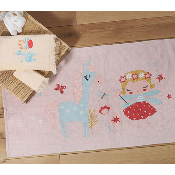 ΤΑΠΕΤΟ ΒΑΜΒ. MAGIC WORLD 70X140 PINK 
