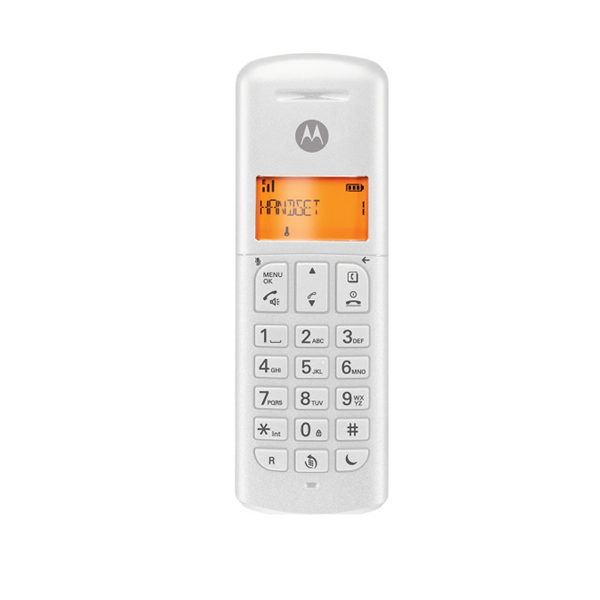 ΑΣΥΡΜ. MOTOROLA E201 ΛΕΥΚΟ