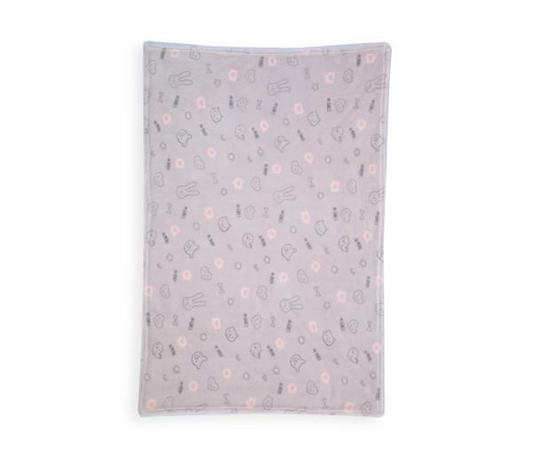 ΚΟΥΒΕΡΤΑ ΠΟΛ.FLEECE FASHION BABY 110X150 GREY