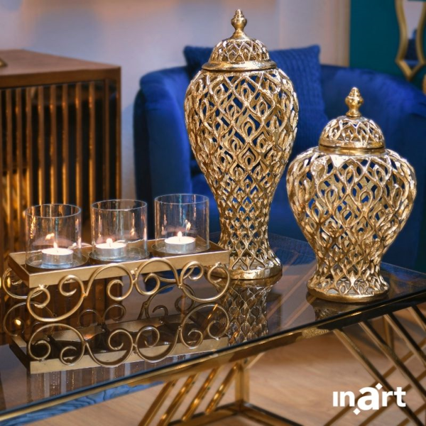 ΔΟΧΕΙΟ ΜΕ ΚΑΠΑΚΙ ΜΕΤΑΛ. ΧΡΥΣΟ Δ24Χ52