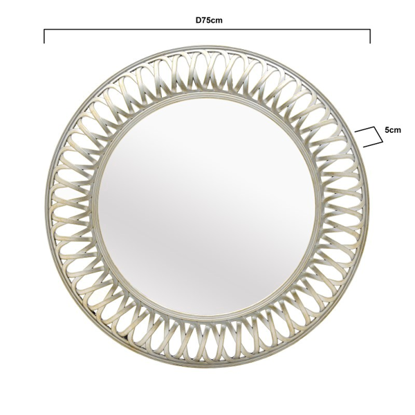 ΚΑΘΡΕΠΤΗΣ ΤΟΙΧΟΥ ΣΤΡΟΓΓΥΛΟΣ PL ΣΑΜΠΑΝΙ Δ75Χ5