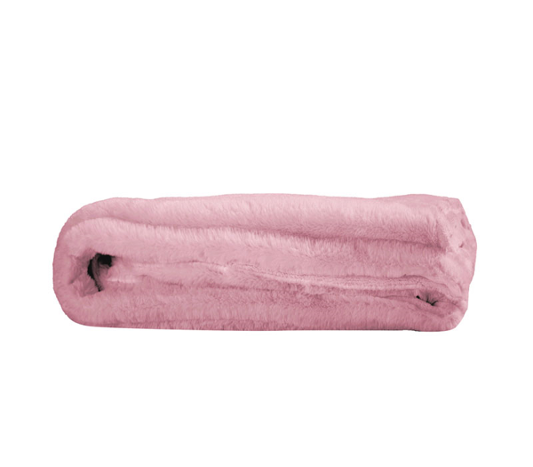 ΚΟΥΒΕΡΤΑ ΠΟΛ.FAUX FUR HUG PINK 80X110