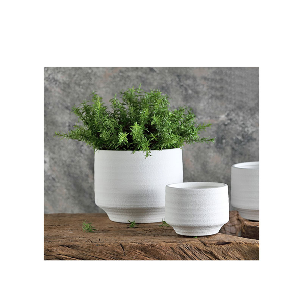GA267 ΚΕΡΑΜΙΚΟ ΚΑΣΠΩ "MINIMAL" ΜΑΤ ΛΕΥΚΟ,Δ.20,5CM