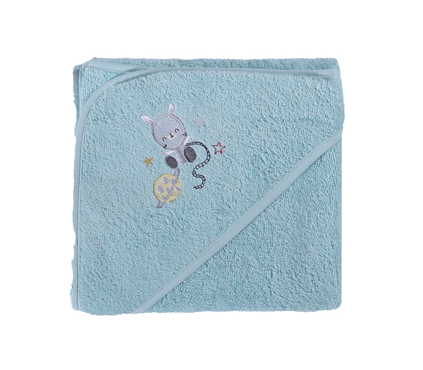 ΚΑΠΑ ΒΑΜΒ. 75Χ75 BABY SPACE  L.BLUE