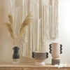 INART ΒΑΖΟ FIBERGLASS ΕΚΡΟΥ/ΜΑΥΡΟ 21Χ14Χ36