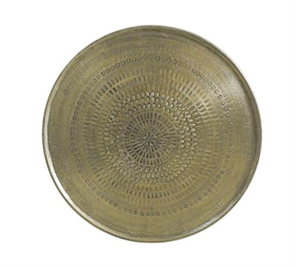 KS133 ΣΦΥΡΗΛΑΤΗ ΠΙΑΤΕΛΑ ΑΛΟΥΜΙΝΙΟΥ, ΧΡΥΣH ,38CM