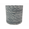 GREY CERAMIC UMBRELLA STAND 23X23X47CM