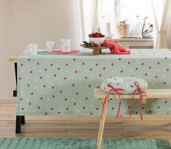 ΤΡΑΠΕΖΟΜΑΝΤΗΛΟ ΒΑΜΒ ΑΛΕΚΙΑΣΤΟ STRAWBERRY TASTE 140X240