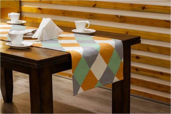 ZIG ZAG 45X150 RUNNER 100%COTTON ΕΚΡΟΥ