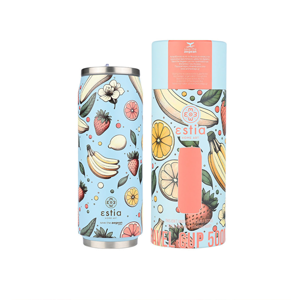 ΘΕΡΜΟΣ TRAVEL CUP SAVE THE AEGEAN 500ml SUBDUED HARVEST