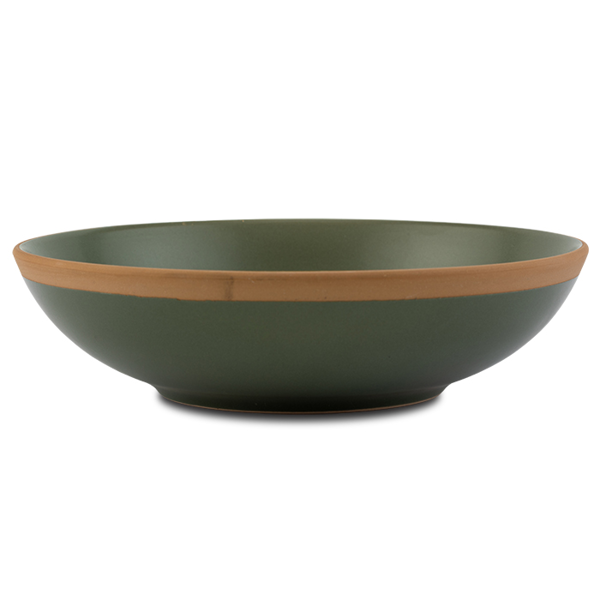 10-141-062 ΠΙΑΤΟ ΣΟΥΠΑΣ STONEWARE ATHENA GREEN
