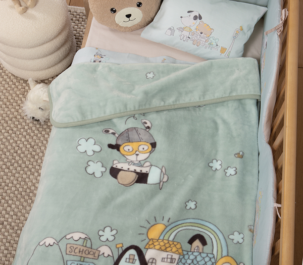 ΒΡΕΦΙΚΗ ΚΟΥΒΕΡΤΑ ΚΟΥΝΙΑΣ IN THE CITY 100Χ140 NEF-NEF HOMEWARE