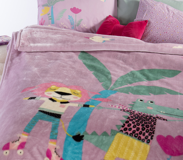 ΠΑΙΔΙΚΗ ΚΟΥΒΕΡΤΑ ROLLER FRIENDS 160Χ220 NEF-NEF HOMEWARE