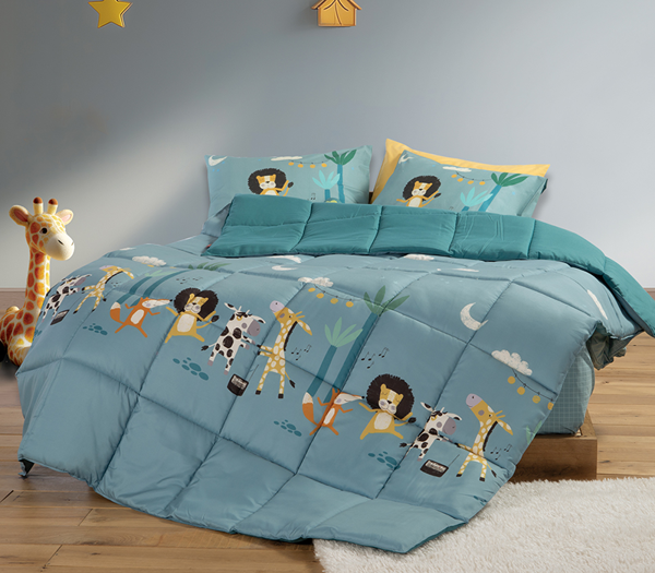 ΠΑΙΔΙΚΟ ΠΑΠΛΩΜΑ ΜΟΝΟ WILD DANCE 160X220 NEF-NEF HOMEWARE