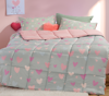 ΠΑΙΔΙΚΟ ΠΑΠΛΩΜΑ ΜΟΝΟ HEARTS ATTACK 160X220 NEF-NEF HOMEWARE
