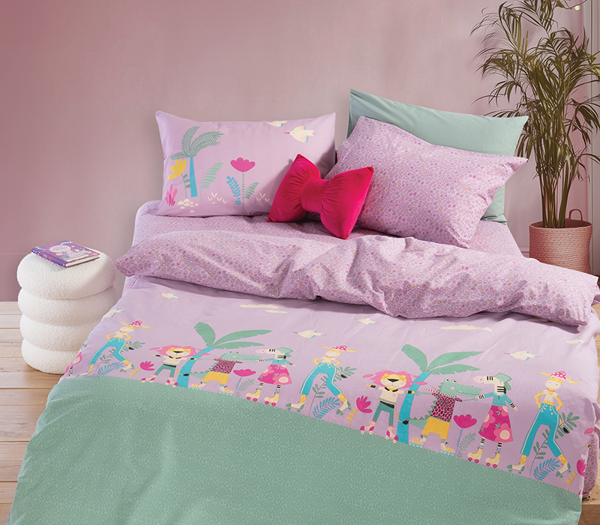 ΠΑΙΔΙΚΑ ΣΕΤ ΣΕΝΤΟΝΙΑ ΜΟΝΑ ROLLER FRIENDS 170Χ260 NEF-NEF HOMEWARE