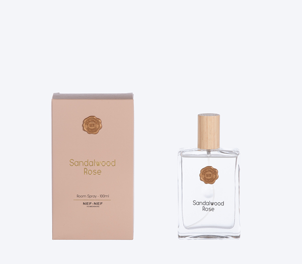 ΑΡΩΜΑΤΙΚΟ ΣΠΡΕΥ ΧΩΡΟΥ SANDALWOOD ROSE 100ml NEF-NEF HOMEWARE