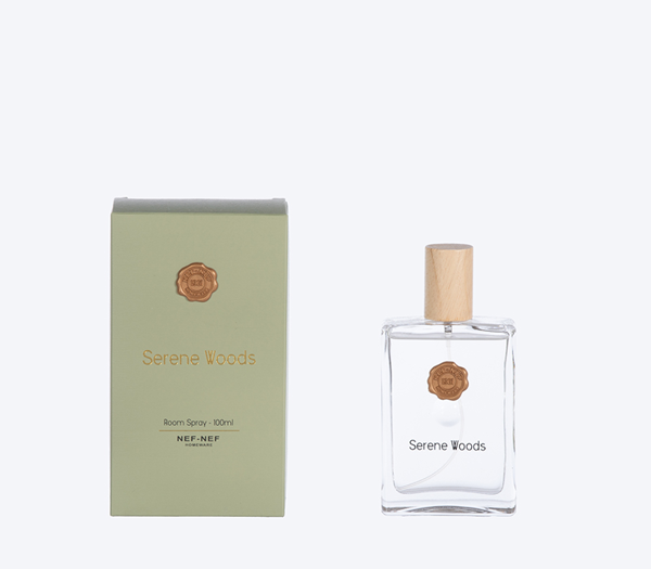 ΑΡΩΜΑΤΙΚΟ ΣΠΡΕΥ ΧΩΡΟΥ SERENE WOOD 100ml NEF-NEF HOMEWARE
