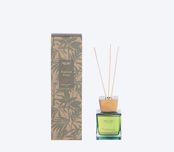 ΑΡΩΜΑΤΙΚΟ ΧΩΡΟΥ ΜΕ ΣΤΙΚΣ TEAKWOOD FOREST 25 200ml NEF-NEF HOMEWARE