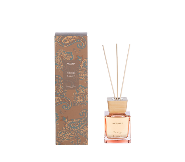 ΑΡΩΜΑΤΙΚΟ ΧΩΡΟΥ ΜΕ ΣΤΙΚΣ ORANGE GINGER 25 200ml NEF-NEF HOMEWARE