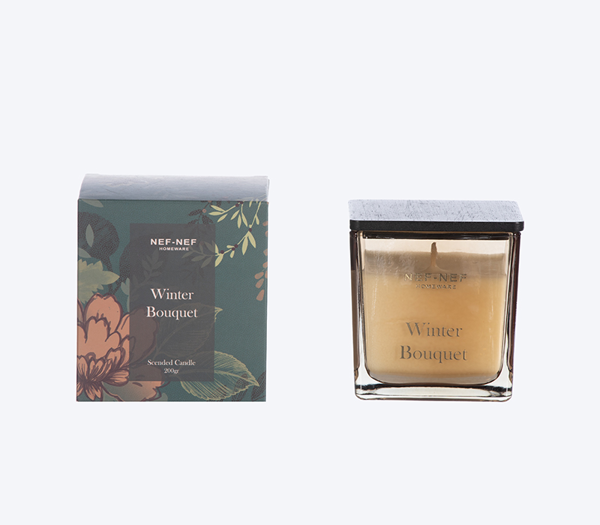 ΑΡΩΜΑΤΙΚΟ ΚΕΡΙ WINTER BOUQUET 200gr NEF-NEF HOMEWARE