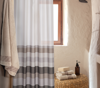 ΚΟΥΡΤΙΝΑ ΜΠΑΝΙΟΥ DEPREO 180X180 NEF-NEF HOMEWARE