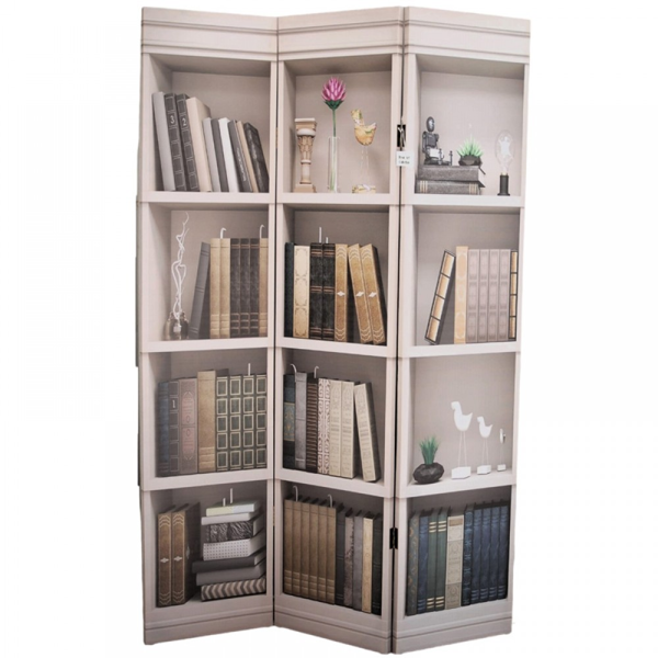 INX4/9373 Παραβάν Με Βιβλία 49373