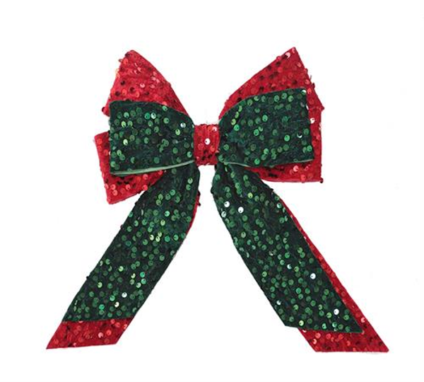 AX882 ΦΙΟΓΚΟΣ ΜΕ ΚΟΚΚΙΝΗ & ΠΡΑΣΙΝΗ ΠΑΓΙΕΤΑ 29CM