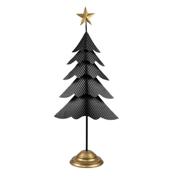 ΜΕΤΑΛΛΙΚΟ ΧΡΙΣΤΟΥΓΕΝΝΙΑΤΙΚΟ ΔΕΝΤΡΟ ΜΑΥΡΟ ΧΡΥΣΟ ΣΦΥΡΙΛΑΤΟ 32Χ17,5Χ78,5ΕΚ