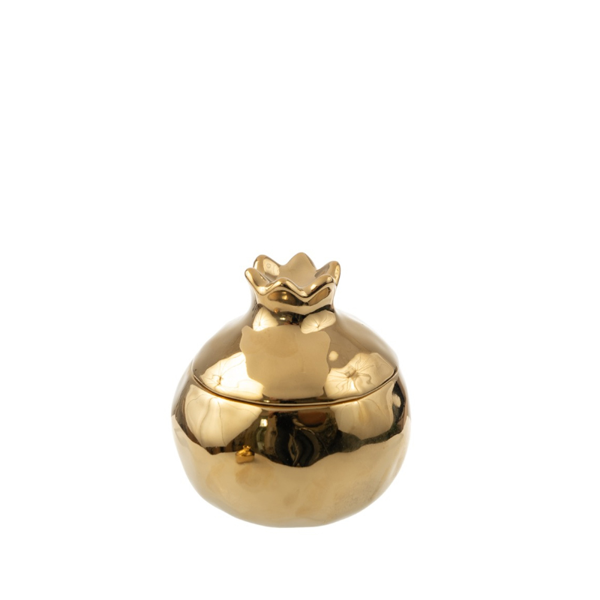 ΚΕΡΑΜΙΚΟ ΡΟΔΙ ΜΕ ΚΑΠΑΚΙ ΧΡΥΣΟ ΓΥΑΛΙΣΤΕΡΟ 10,16ΕΚ