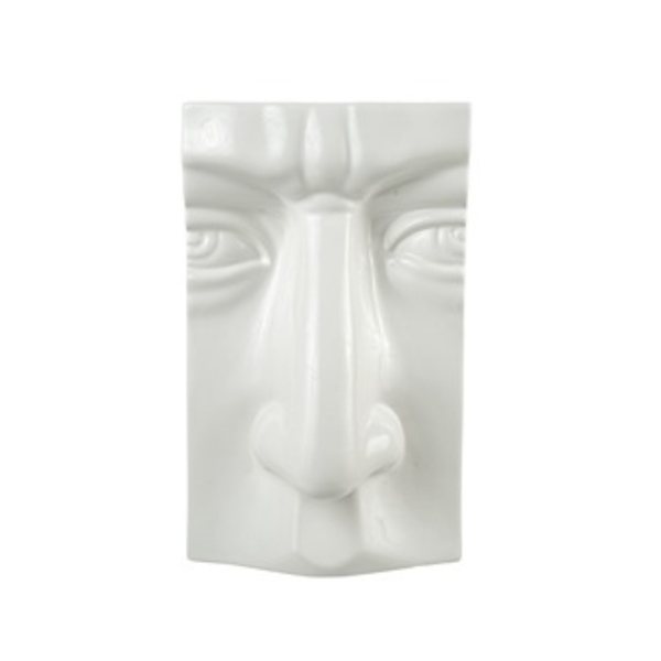 ΚΕΡΑΜΙΚΟ ΒΑΖΟ ΠΡΟΣΩΠΟ ΛΕΥΚΟ 14Χ11,5Χ23ΕΚ