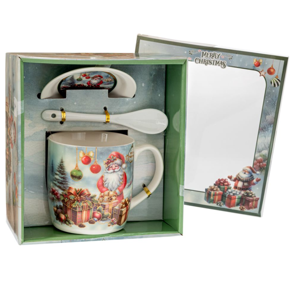 ΚΕΡΑΜΙΚΗ ΚΟΥΠΑ ΜΕ ΑΗ ΒΑΣΙΛΗ, ΠΙΑΤΑΚΙ & ΚΟΥΤΑΛΑΚΙ ΣΕ ΚΟΥΤΙ ΔΩΡΟΥ