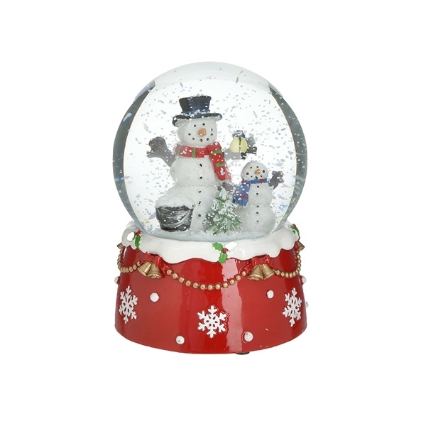 ΧΙΟΝΟΜΠΑΛΑ ΚΟΥΡΔΙΣΤΗ ΜΕ ΜΟΥΣΙΚΗ ΓΥΑΛΙΝΗ/RESIN ΚΟΚΚΙΝΗ Φ11Χ15