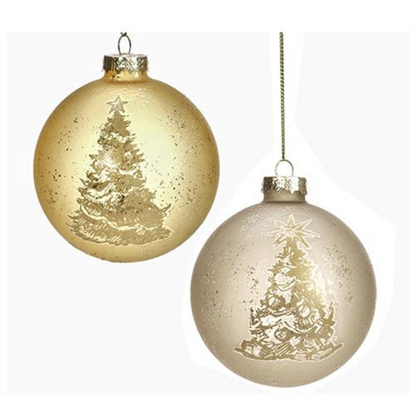 BL352 ΓΥΑΛΙΝΗ ΜΠΑΛΛΑ ΣΧ.ΕΛΑΤΟ ΣΕ 2 ΑΠΟΧΡΩΣΕΙΣ ΧΡΥΣ