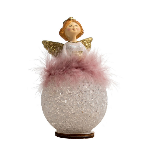 47424 ΑΓΓΕΛΑΚΙ ΜΕ ΡΟΖ ΦΤΕΡΑ ΣΕ ΜΠΑΛΑ