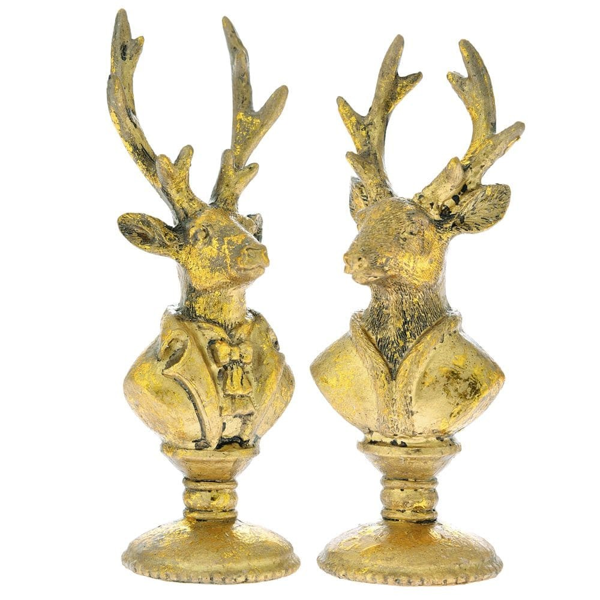 ΧΡ ΧΡΥΣΟ ΠΟΛΥΡΕΖΙΝ ΚΕΦΑΛΙ ΕΛΑΦΙΟΥ ΣΕΤ/2 6X6X17EK