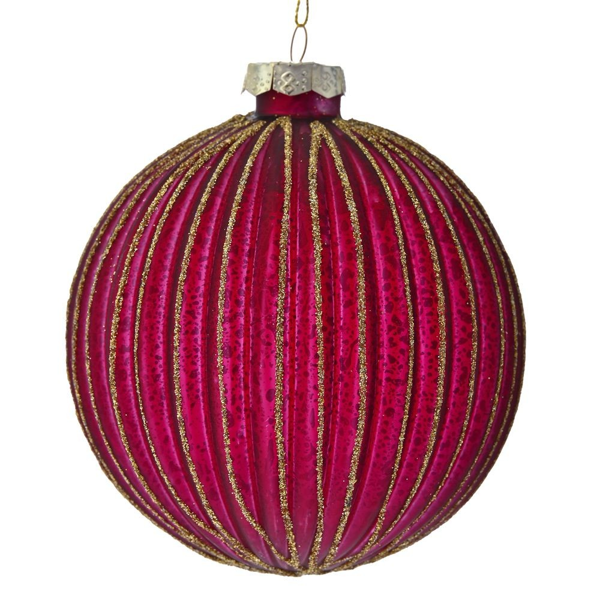 ΧΡ ΜΠΟΡΝΤΩ ΓΥΑΛΙΝΗ ΜΠΑΛΛΑ 10ΕΚ ΣΕΤ/4 ΜΕ ΧΡΥΣΕΣ ΡΙΓΕΣ