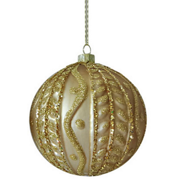 17554-KA713 ΓΥΑΛ.ΜΠΑΛΛΑ ΜΑΤ ΧΡΥΣΟ ΣΧ.ΦΥΛΛΟ 8ΕΚ.