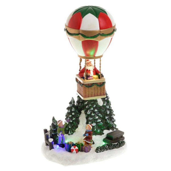 ΔΙΑΚΟΣΜ. XMAS ΑΕΡΟΣΤΑΤΟ ΜΕ ΦΩΣ/ΚΙΝΗΣΗ 15Χ12Χ26