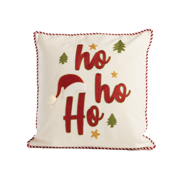 ΧΡΙΣΤΟΥΓΕΝΝΙΑΤΙΚΟ ΔΙΑΚΟΣΜΗΤΙΚΟ ΜΑΞΙΛΑΡΙ WHITE CHRISTMAS 45X45 NEF-NEF HOMEWARE