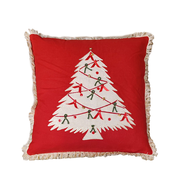 ΧΡΙΣΤΟΥΓΕΝΝΙΑΤΙΚΟ ΔΙΑΚΟΣΜΗΤΙΚΟ ΜΑΞΙΛΑΡΙ CHRISTMAS DECO TREE 45X45 NEF-NEF HOMEWARE