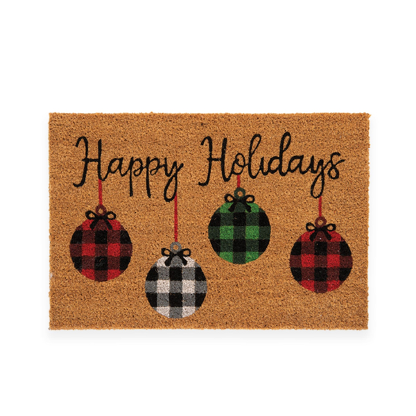 ΧΡΙΣΤΟΥΓΕΝΝΙΑΤΙΚΟ ΤΑΠΕΤΟ ΕΙΣΟΔΟΥ HAPPY HOLIDAYS 40X60 NEF-NEF HOMEWARE