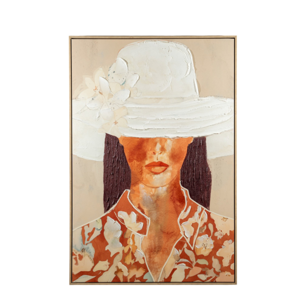 ΠΙΝΑΚΑΣ ΖΩΓΡΑΦΙΚΗΣ ΣΕ ΚΑΜΒΑ ΜΕ ΚΟΡΝΙΖΑ ΚΟΠΕΛΑ ΜΕ ΚΑΠΕΛΟ 82,6Χ122,6Χ4,3ΕΚ