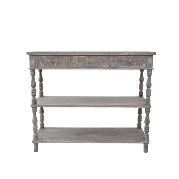 ΕΠΙΠΛΟ ΚΟΝΣΟΛΑ ΜΕ ΡΑΦΙΑ 120Χ40Χ97ΕΚ