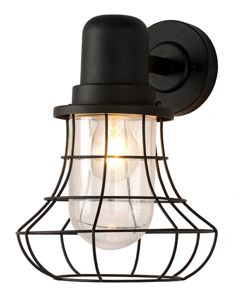 Απλίκα W230 Μαύρη Alfredo