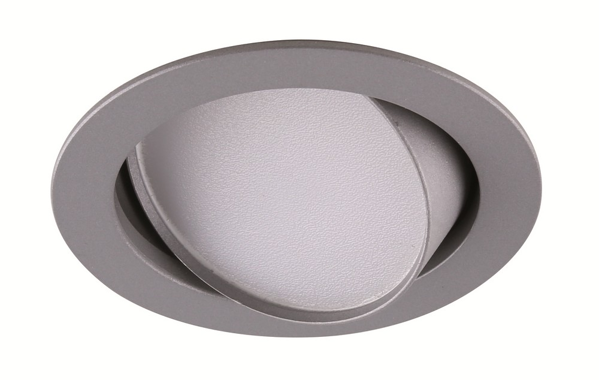 Χωνευτό Σποτ Ασημί Nox