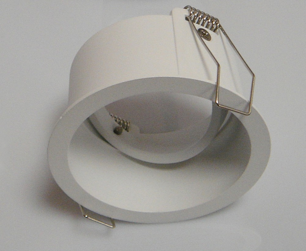 Βάση Λευκή Βαθιά Adj.Round "Top Spot"