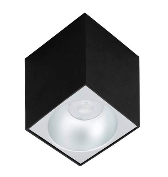 Φωτιστικό Οροφής Μαύρο Sq Jhonny