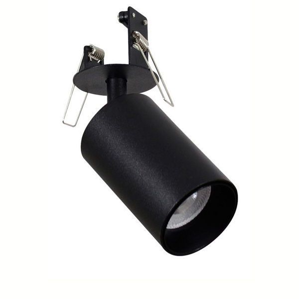 Σποτ Οροφής Χωνευτό Μαύρο Stage