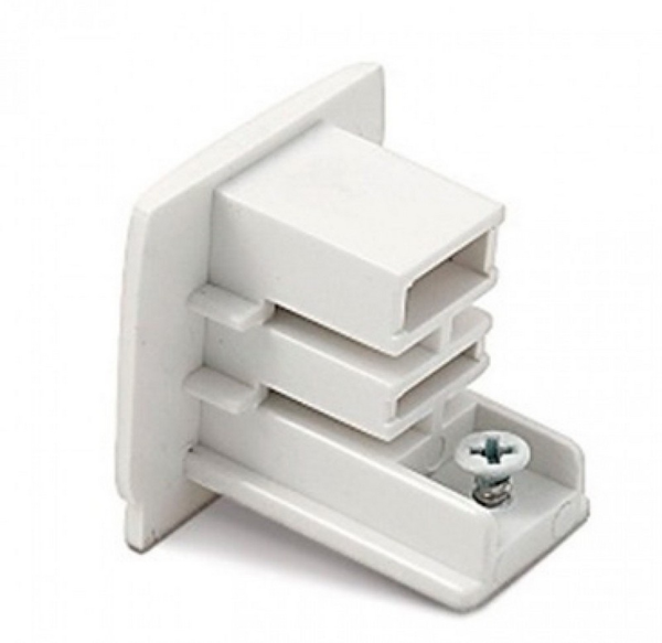 Track Rail End Λευκή